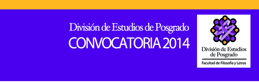 Convocatoria Posgrado 2014