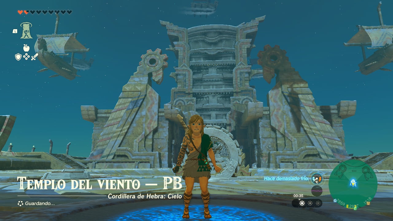 Zelda Tears of the Kingdom, Templo del viento.