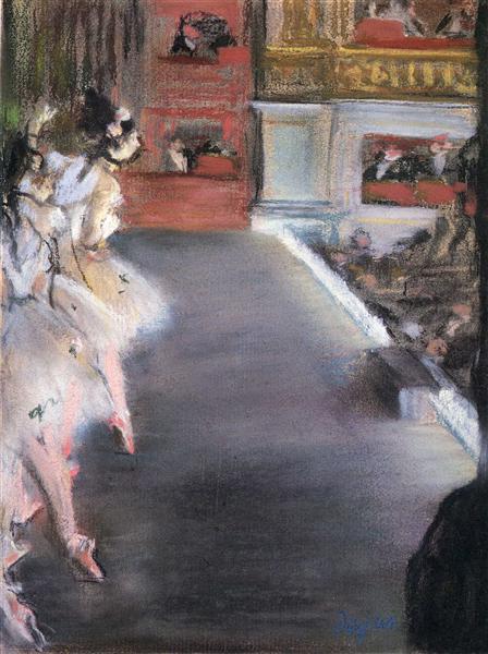 Dancers At The Old Opera House 1877 Degas