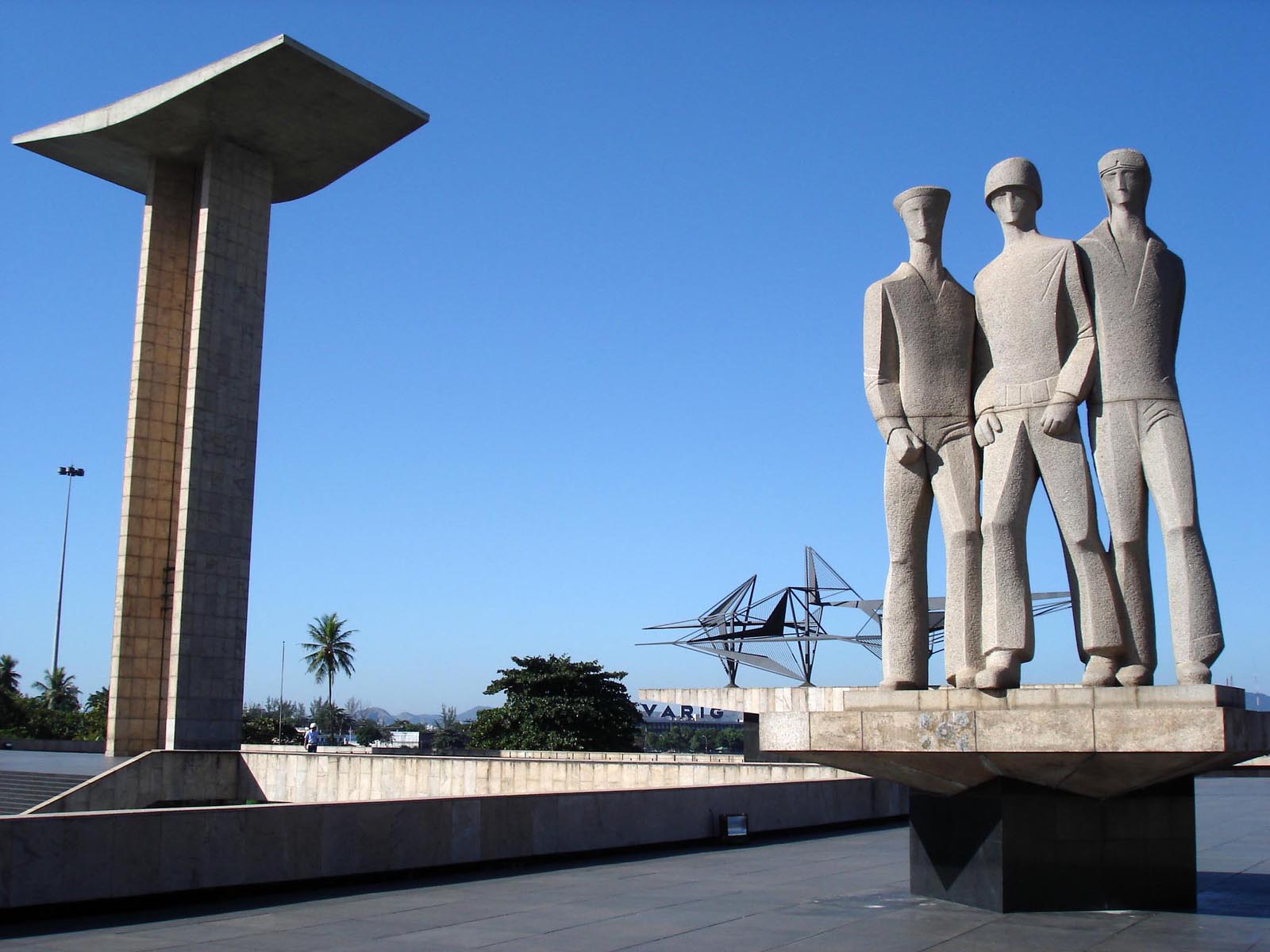 Monumento a los muertos de la Segunda Guerra Mundial.