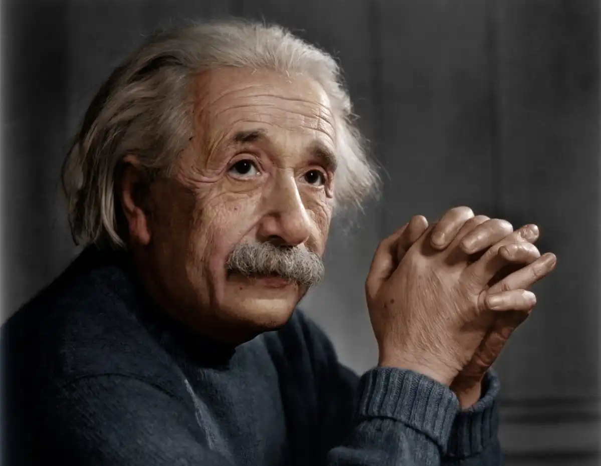 Albert Einstein Retrato Scaled