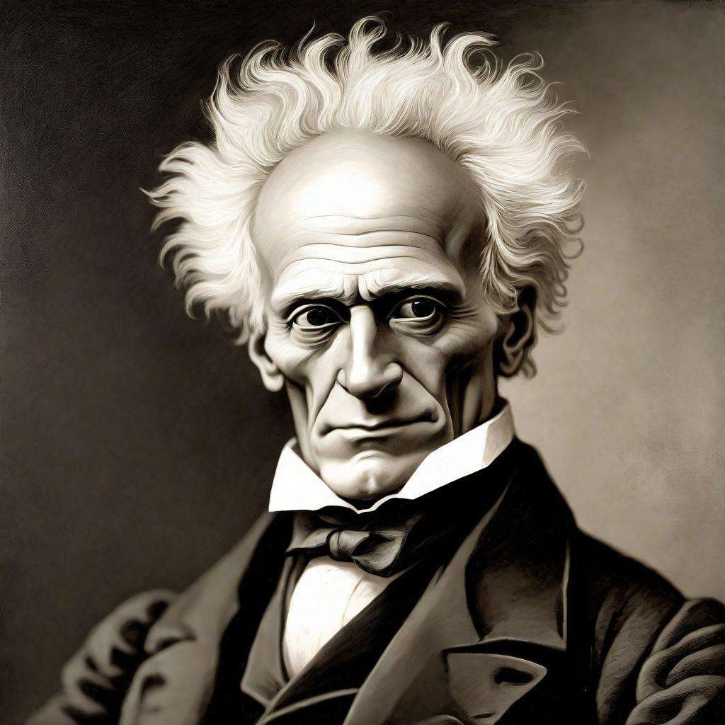 Arthur Schopenhauer Imagen creada con IA