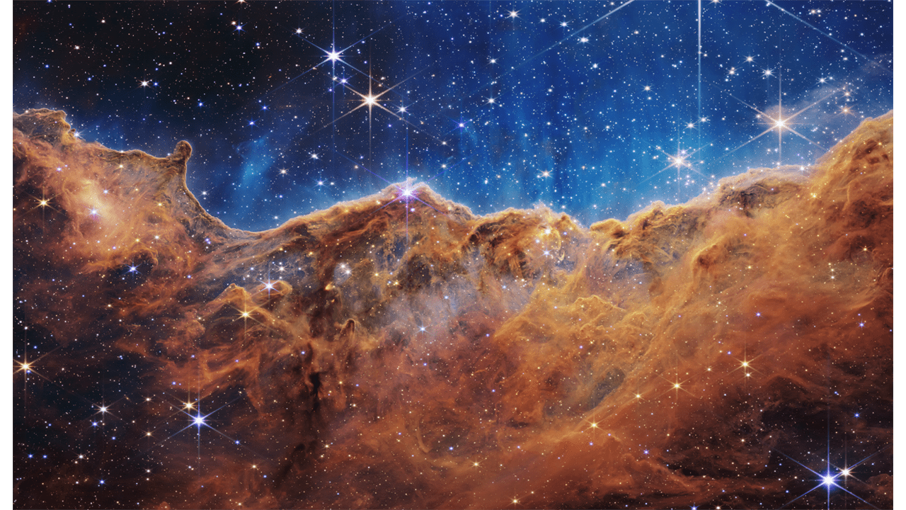 “cosmic Cliffs” In The Carina Nebula