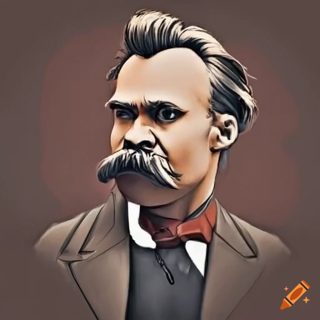 Friedrich Nietzsche (imagen Creada Con Ia)