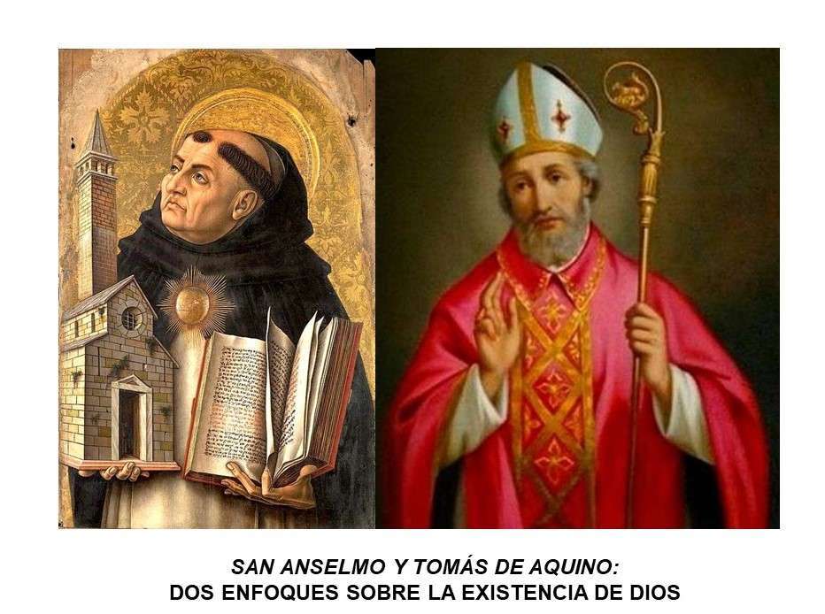 Santo Tomás y San Anselmo (Imagen tomada de Google Imágenes)