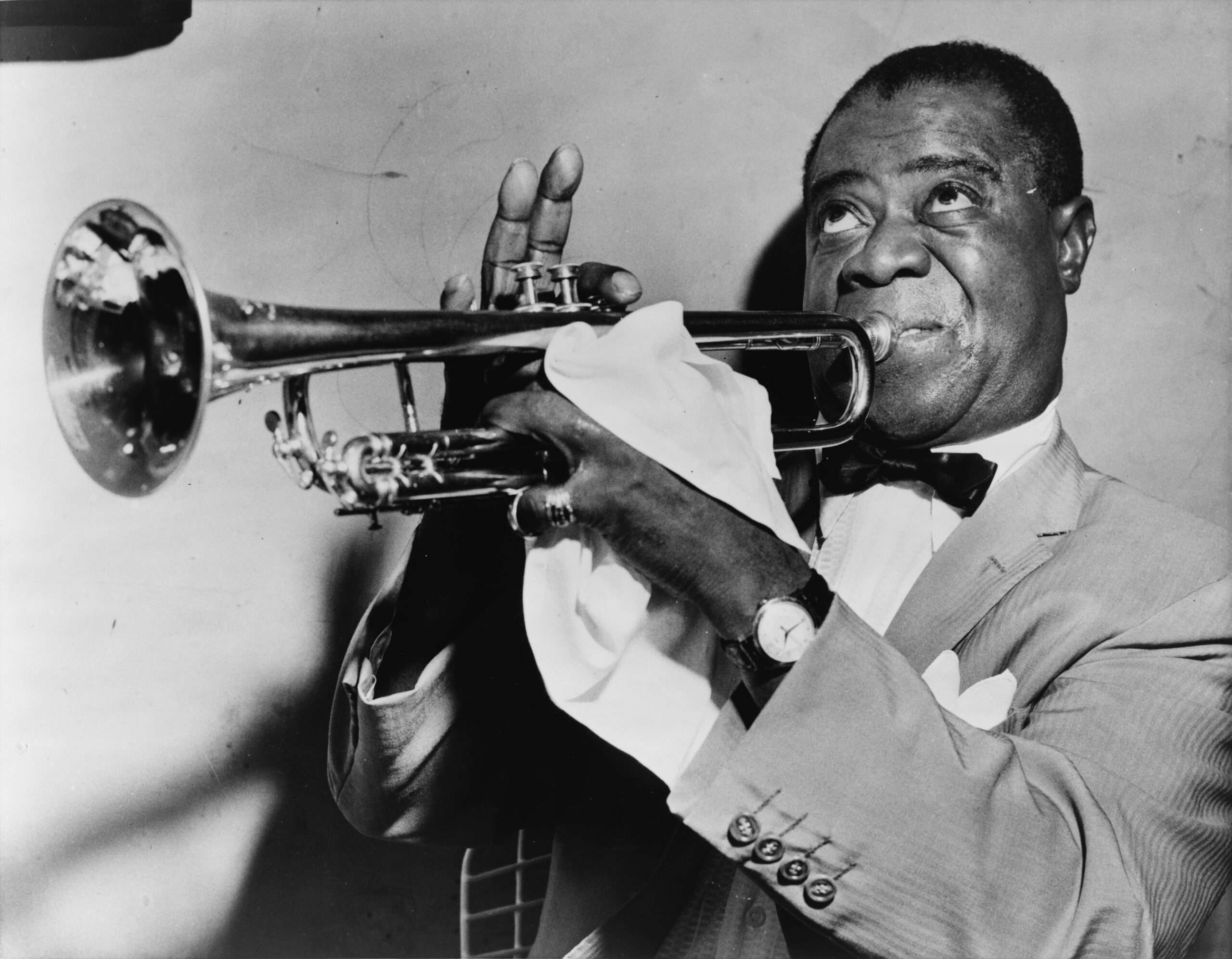 Louis Armstrong, pilar del jazz y excelente improvisador.