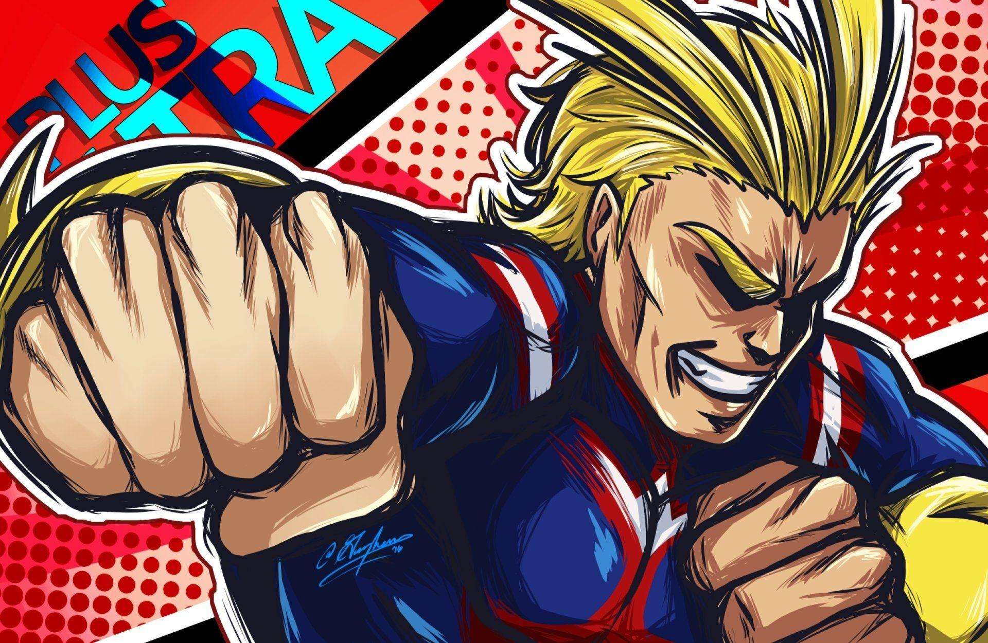 All Might Portada