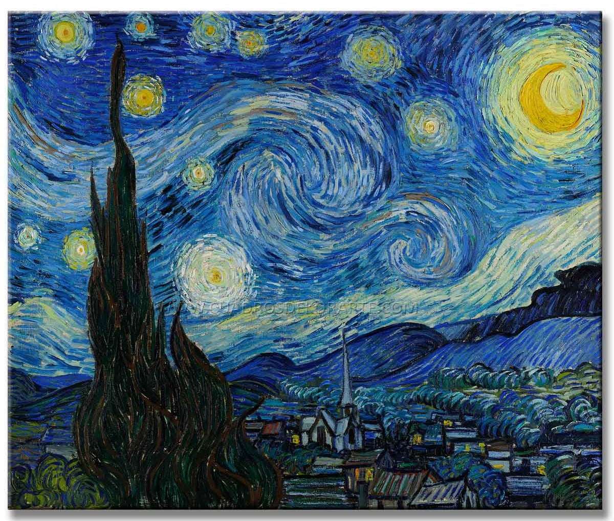 La Noche Estrellada Van Gogh Ok